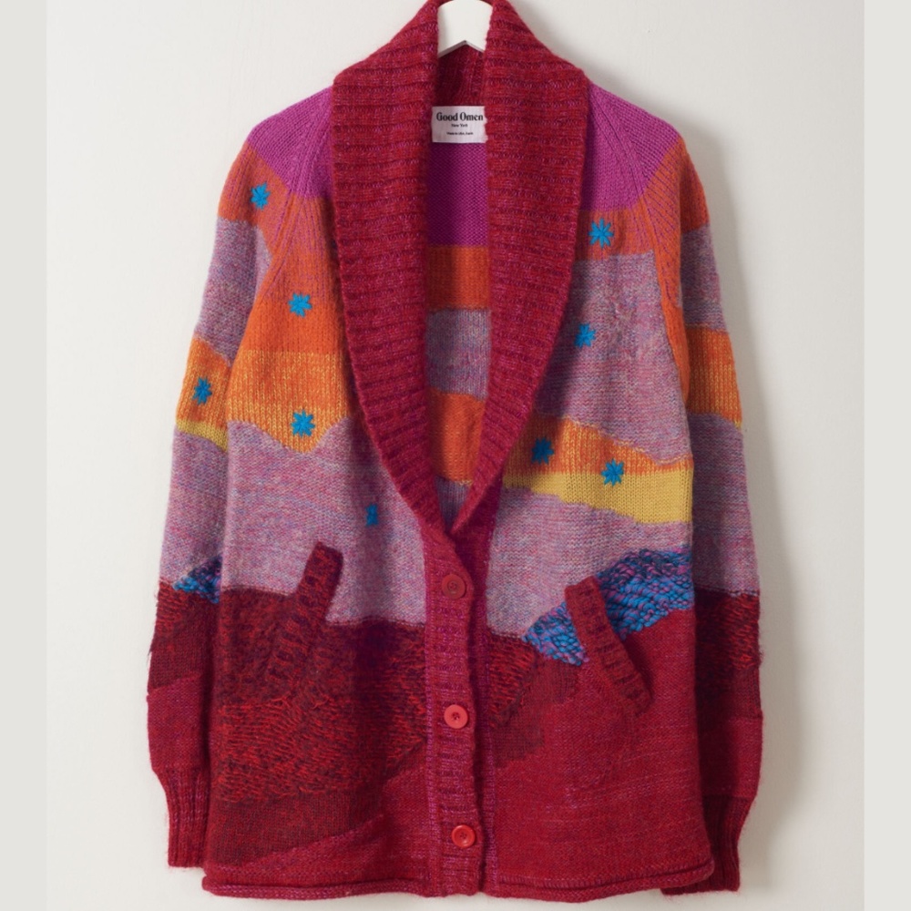 Good Omen NYC Shoreline cardigan size small